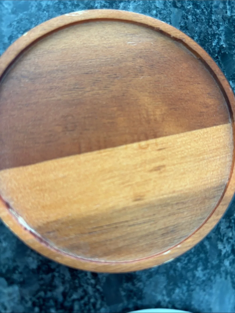 Kate spade Wooden Round Coasters Set - Brown